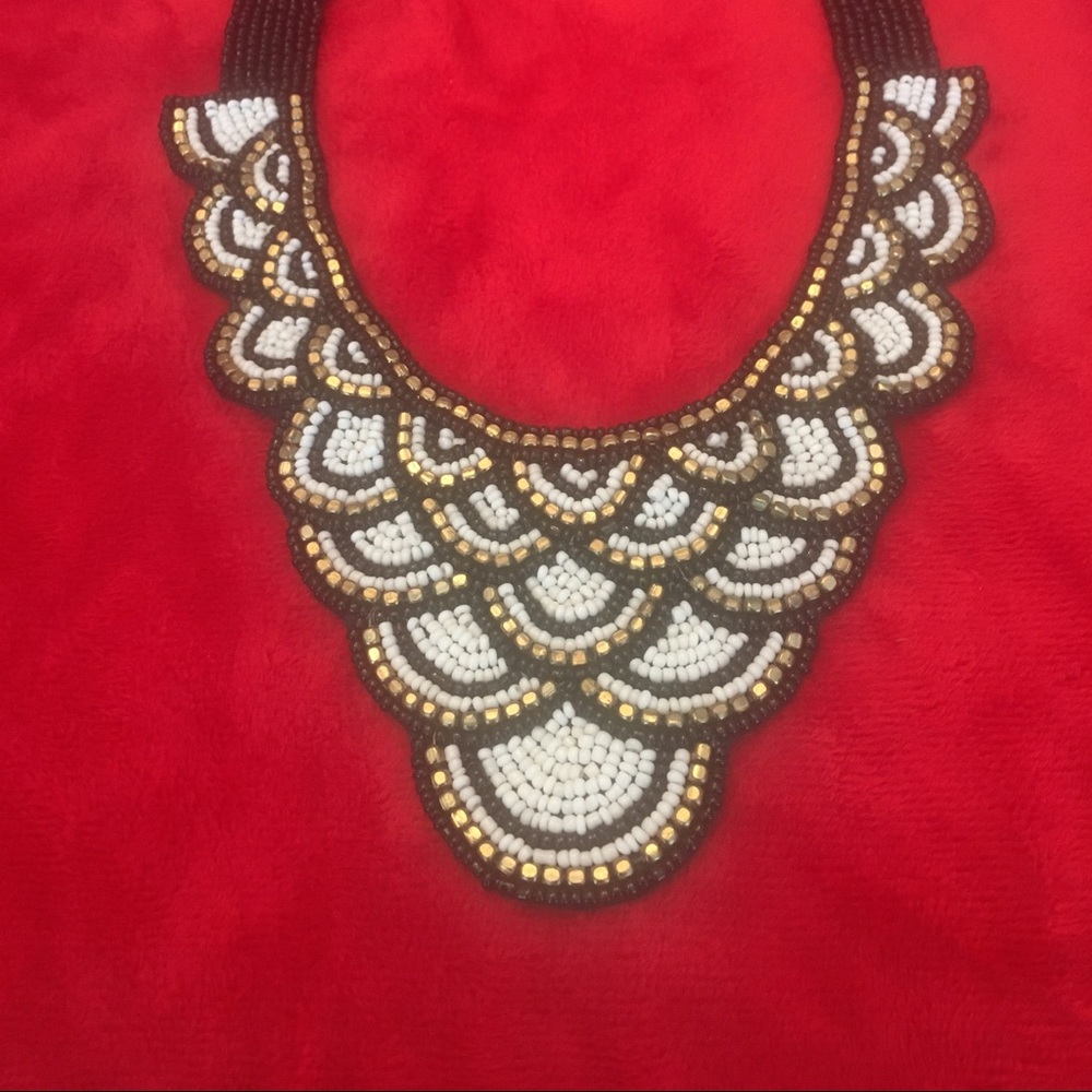 Beaded collar necklace! NWT